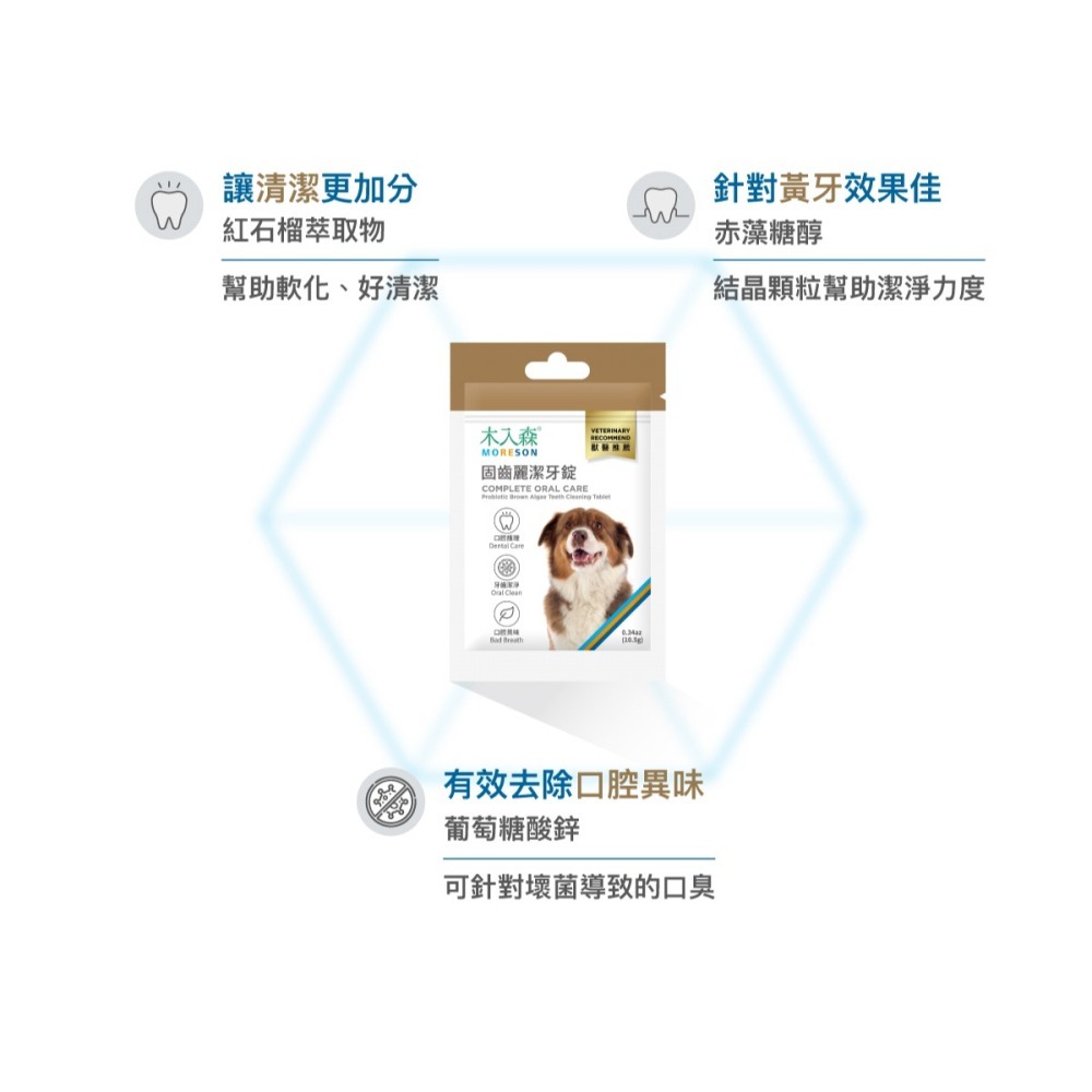 【幸運貓】木入森 犬寶固齒麗潔牙錠 ｜狗狗潔牙錠｜比潔牙骨更好的選擇｜消除狗狗口腔異味-細節圖9