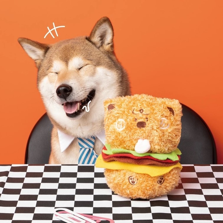 【幸運貓】 Petsville派思維 下午茶系列發聲寵物玩具 (共3款)｜藏食玩具 發聲玩具 寵物玩具 狗狗玩具-細節圖4