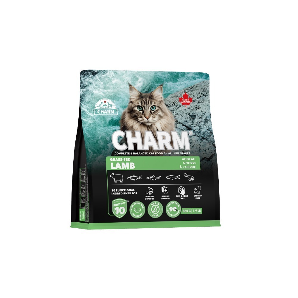 贈好禮【幸運貓】 CHARM 野性魅力 超能精華無穀貓飼料 860g 1.5kg 4.5kg 無穀貓糧 成貓 貓飼料-規格圖10