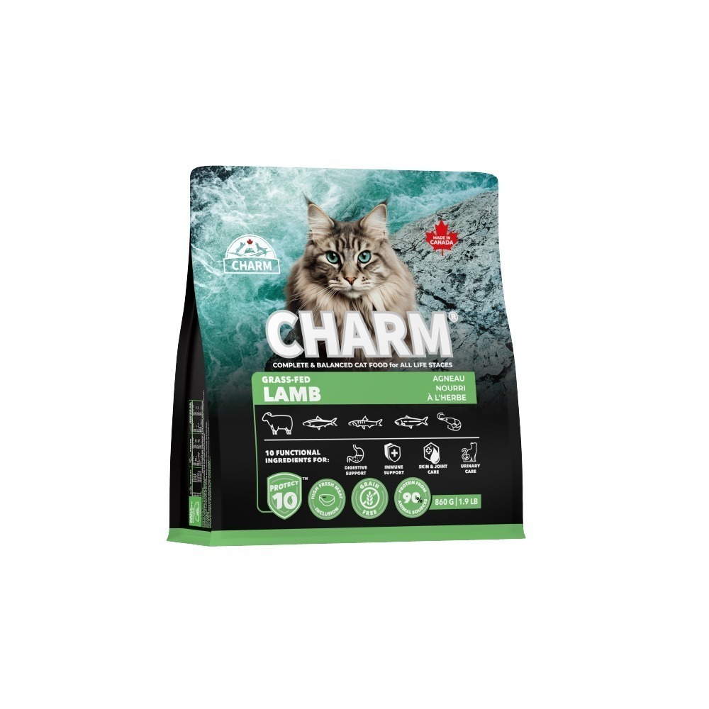 贈好禮【幸運貓】 CHARM 野性魅力 超能精華無穀貓飼料 860g 1.5kg 4.5kg 無穀貓糧 成貓 貓飼料-規格圖10