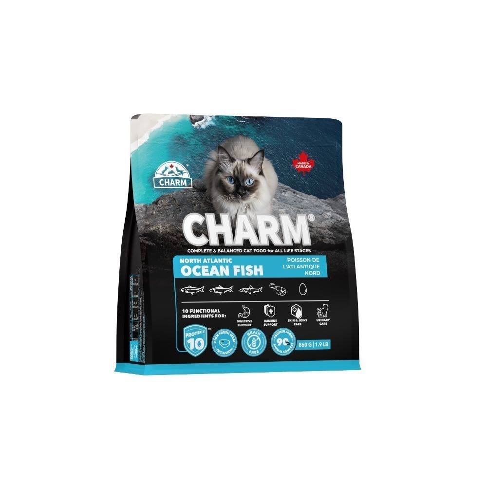 贈好禮【幸運貓】 CHARM 野性魅力 超能精華無穀貓飼料 860g 1.5kg 4.5kg 無穀貓糧 成貓 貓飼料-規格圖10