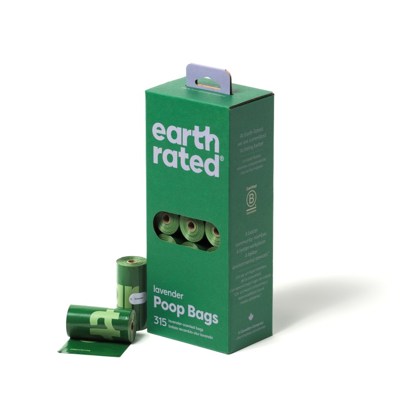 【幸運貓】 莎賓 Earth Rated 第3代 環保撿便袋 補充盒 21捲裝 (薰衣草 / 無香)-規格圖5