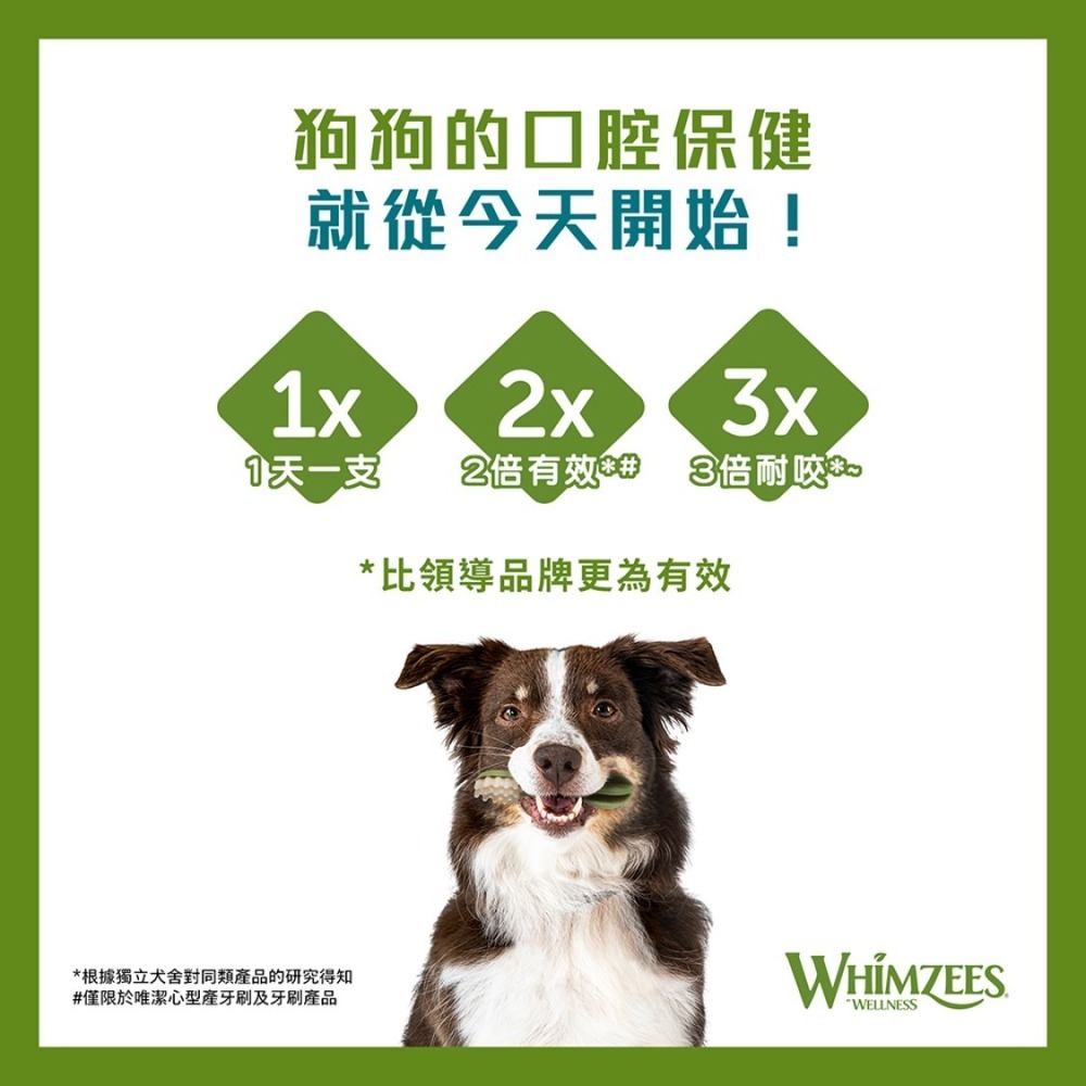 【限時購】Whimzees唯潔 潔牙骨 超值盒  狗狗潔牙骨 犬潔牙骨-細節圖2