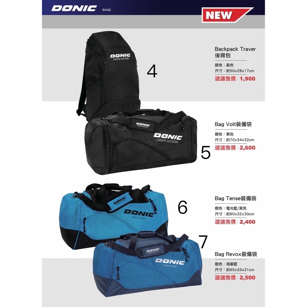 《小楊哥卓球小鋪》Donic 新款背包-細節圖2