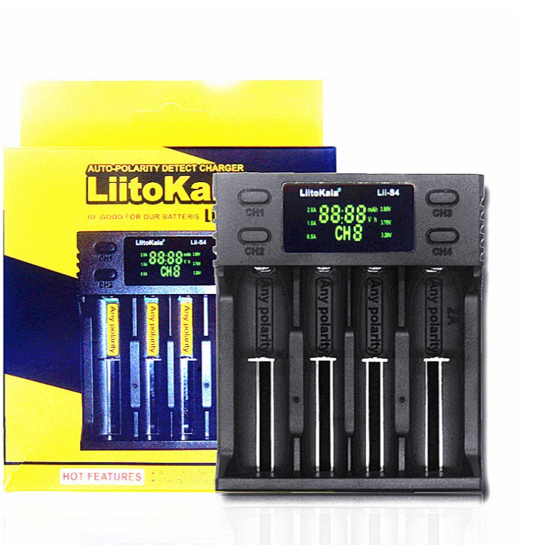 「自己有用才代購」LiitoKala Lii-S4 3.7V 3.2V 1.2V 4槽 充電器 18650 3號 4號-細節圖3