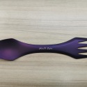 HikeR Light純鈦叉勺（紫色）