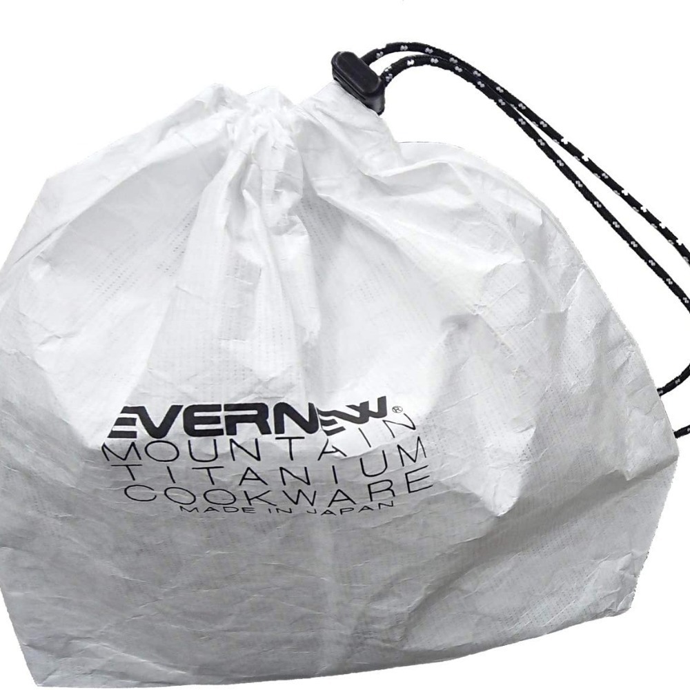 日本製 EVERNEW 鈦鍋 900ml 1300m | 極輕量 UL 登山杯 攻頂鍋 鈦杯 可收納110g瓦斯 泡麵鍋-細節圖4