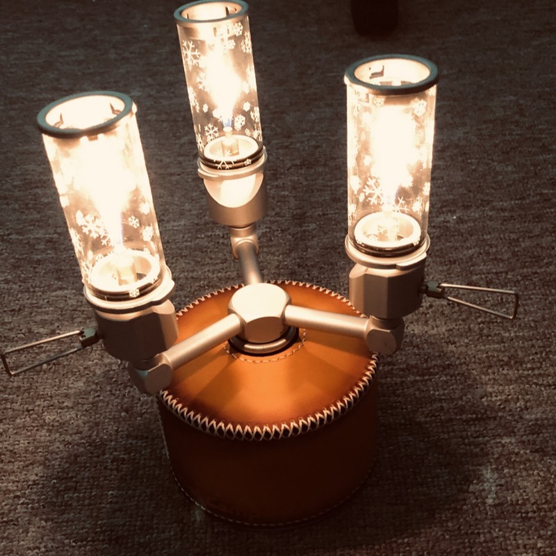 Jeebel Camp 瓦斯燈延長管 多頭分接 | 露營美學 氣氛燈改裝 三通管 兩通管 適用盧美爾/鹿牌/柯曼 瓦斯罐-細節圖5