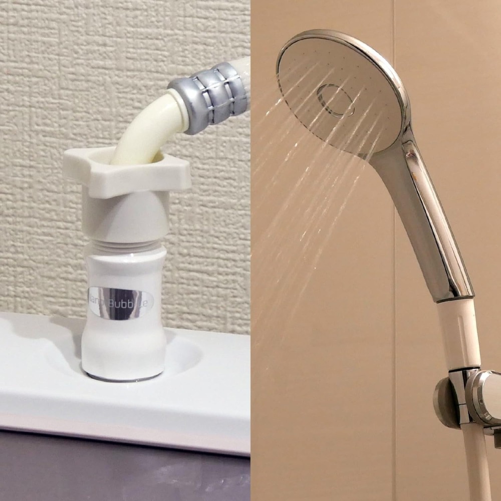 「自己有用才推薦」日本製造 新款奈米氣泡產生器 Nano BubbLe W(ダブル)トルネード 洗衣機 蓮蓬頭 洗衣進化-細節圖3