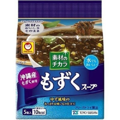 現貨 日本東洋水產 FD凍乾蛋花湯 (5入) | 登山輕量化 露營湯品 即食沖泡湯 舞菇/野菜/海帶 防災食品 宵夜-規格圖2