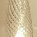 扭轉紋玻璃燈罩(不含燭燈)