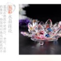 【現貨】泰國佛牌專用酥油燈座：拉胡(黑)/澤度金(黃)供奉首選。黃銅琉璃水晶質感燈座｜適配4小時酥油燈、蠟燭、古曼狐仙供-規格圖11