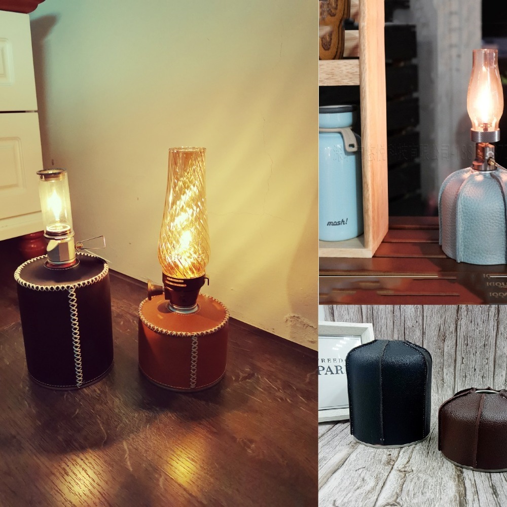 手工玻璃燈罩 適用SNOW PEAK/天火燈 | 露營氣氛燈 燭燈燈罩 復古露營 鑽石紋/螺旋紋 替換燈罩 Jeebel-細節圖7