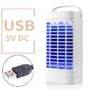 「自己有用才推薦」USB DC5V 吸入式+電擊式滅蚊燈家用蚊燈靜音節能吸入電擊式滅蚊器物理驅蚊燈捕蚊燈電蚊燈-規格圖11