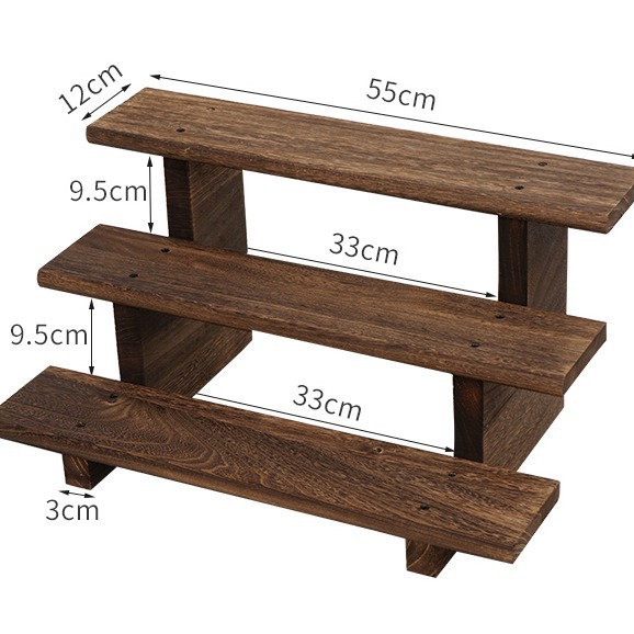 「自己有用才推薦」佛牌架 展示架 木架 三層架 茶杯架 茶壺架 收納架 展示盒 收納盒 珠寶首飾 供奉架-細節圖3