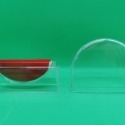 現貨 實木佛牌架 階梯式展示架 | 泰國佛牌供奉架 聖物座 供桌擺件 三層木架 水晶礦石 檀木色-規格圖5