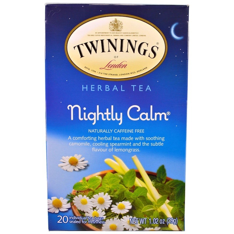 「自己有喝才代購」Twinings 花草茶 甘菊蜂蜜香草 野生漿果 蜜樹蜜橘 夜間安神 蜜桃冰茶 一盒20入 40g-細節圖3