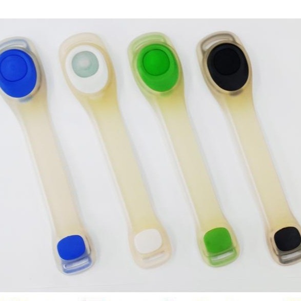 LED 手臂燈 發光手環 跑步燈 警示燈 夜跑 慢跑 路跑 夜騎 媽祖遶境 發光項圈 運動安全燈 腳踏車燈 [送電池]-細節圖5