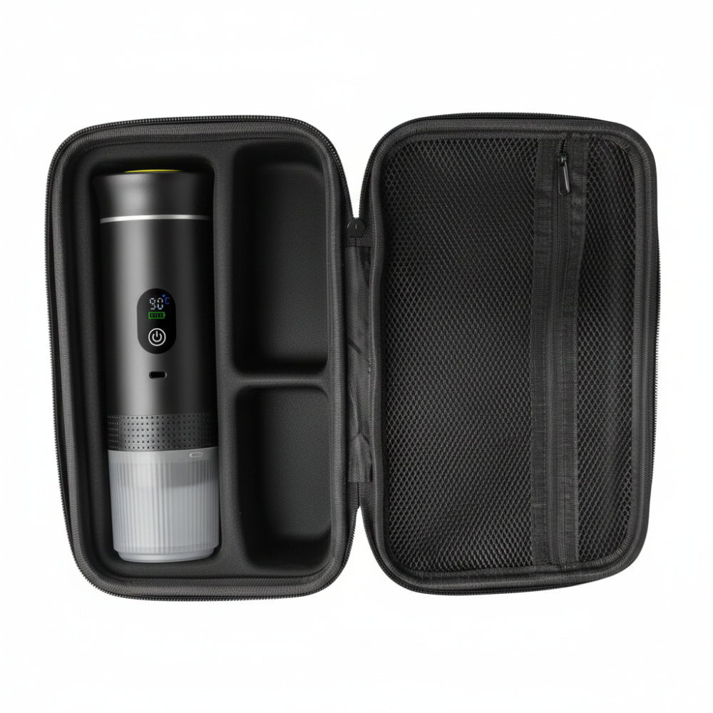 「自己有用才推薦」便攜式膠囊咖啡機 行動咖啡機 贈收納包 美義式濃縮 電動小型無線加熱 泵壓式咖啡機-規格圖8