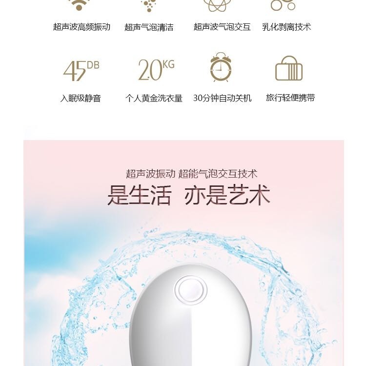 【一年換新保固】萬用超音波清洗機：深層震動去汙。洗衣神器、洗蔬果、眼鏡首飾淨化｜專業級超聲波清洗儀（自用激推款）-細節圖3