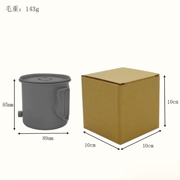 【現貨】純鈦細口手沖壺 400ml（壺嘴可拆設計）：極輕量登山咖啡壺。不留金屬味、適配摺疊濾杯濾紙｜戶外露營輕量化手沖組-細節圖4