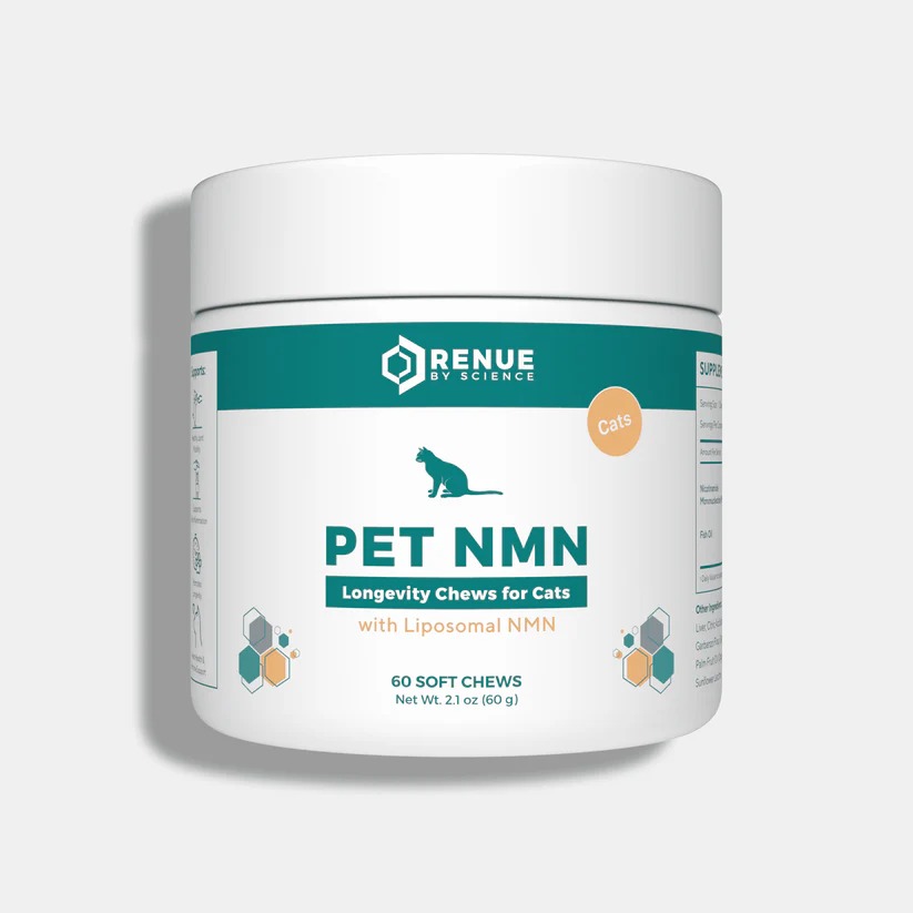 現貨 美國 Renue Pet NMN 貓用 脂質體 60顆 | 補充NAD+ 老貓保健 腎臟保養 活力 DNA修復-細節圖2