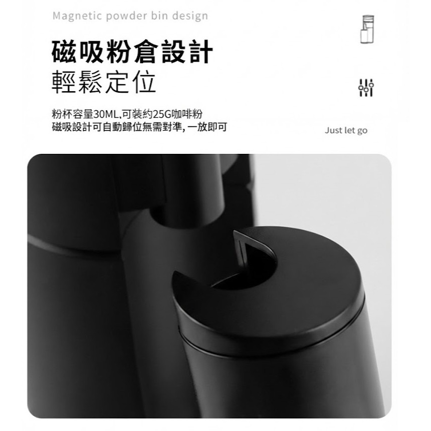 現貨 無線電動磨豆機 Type-C充電 | 露營咖啡 隨身磨豆機 陶瓷刀盤/金屬刀盤 慢磨機 登山 辦公室-細節圖8