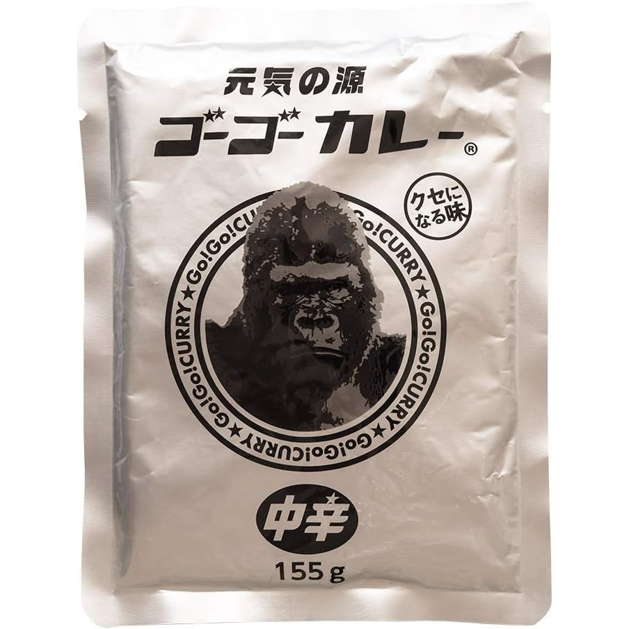 日本進口 大猩猩咖哩 GOGO咖哩 金剛咖哩 金澤咖哩 濃厚辣味 咖哩醬包 咖哩飯 調理包 露營 戶外 即時 防災 長期-規格圖6