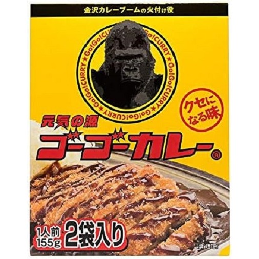 日本進口 大猩猩咖哩 GOGO咖哩 金剛咖哩 金澤咖哩 濃厚辣味 咖哩醬包 咖哩飯 調理包 露營 戶外 即時 防災 長期-規格圖6