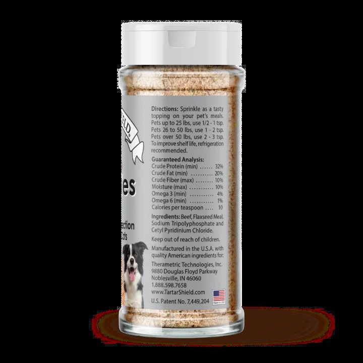 【美國 Tartar Shield】犬貓口腔保健潔牙粉 80g｜牛肉風味｜潔牙除口臭｜牙菌斑牙結石日常保養｜貓狗適用-細節圖4