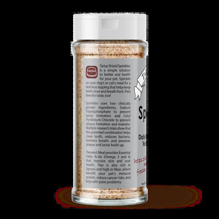 【美國 Tartar Shield】犬貓口腔保健潔牙粉 80g｜牛肉風味｜潔牙除口臭｜牙菌斑牙結石日常保養｜貓狗適用-細節圖5
