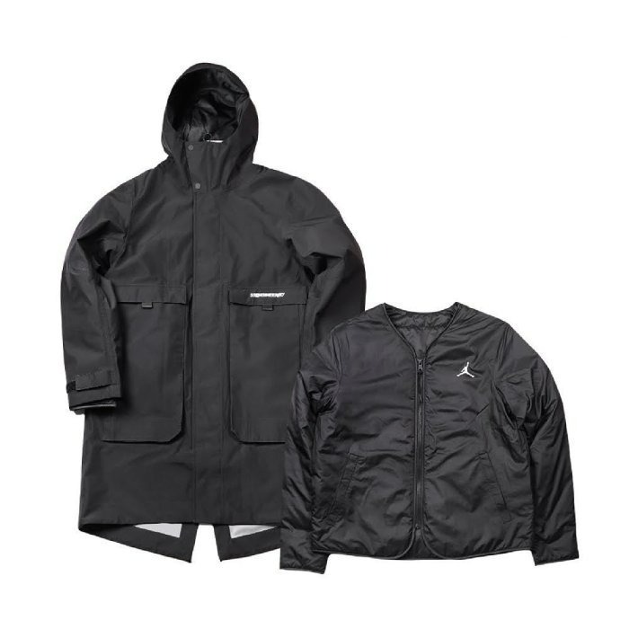 NIKE AIR JORDAN 23ENGINEERED GORETEX 防水 風衣 大衣-細節圖2
