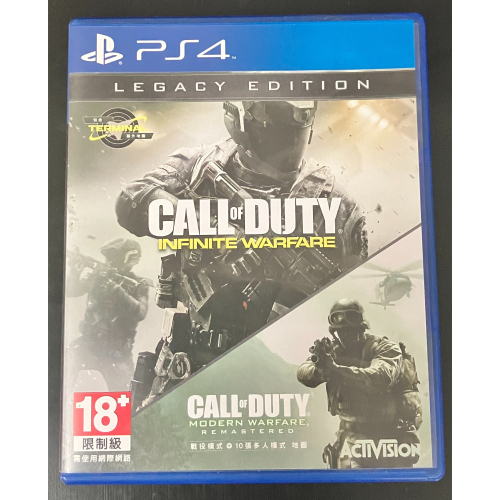 中文版 決勝時刻 無盡戰爭+現代戰爭 PS4 COD Call of Duty Modern Warfare