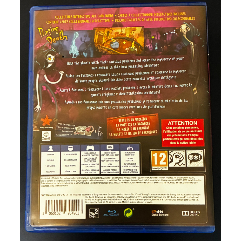 翻轉死神 PS4 FLIPPING DEATH-細節圖2