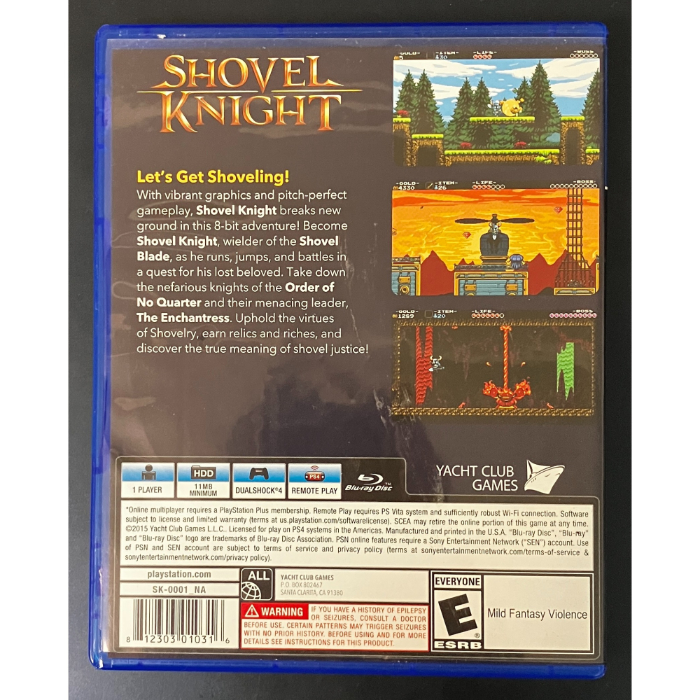 中文版 鏟子騎士 無價之寶 PS4 SHOVEL KNIGHT-細節圖2