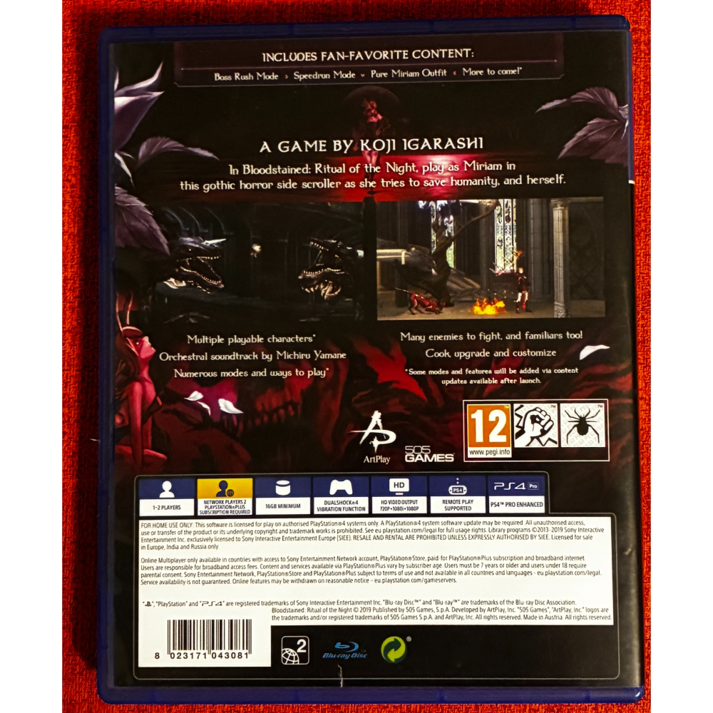 中文版 血咒之城 暗夜儀式 PS4 Bloodstained Ritual of the Night-細節圖2