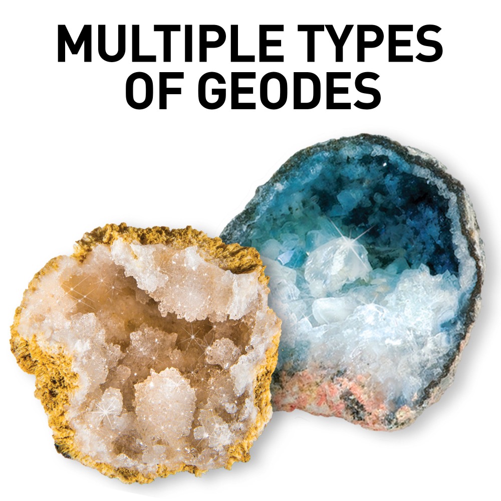 現貨 National Geographic國家地理雜誌 敲開原石發現水晶 礦石-細節圖2