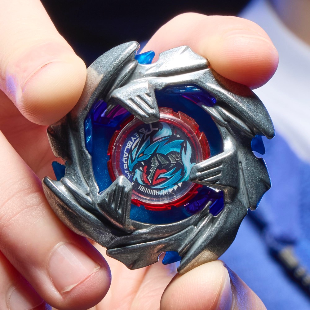 現貨 美版戰鬥陀螺 Beyblade X Cobalt Dragoon 2-60C 左旋發射 附左旋發射器-細節圖4