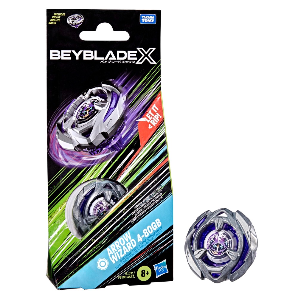 現貨 美版戰鬥陀螺  魔導幻劍 Beyblade X ARROW WIZARD 4-80GB-細節圖2