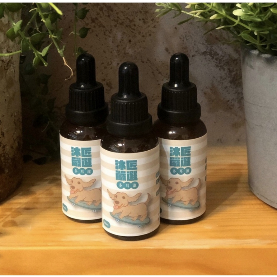 沐匠嚴選 寵物照護系列/犬貓通用/多耳滾 ( 抑菌潔耳液 30ml )-細節圖2