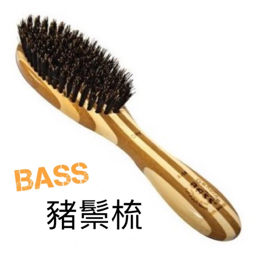 美國BASS［寵物美容用品，天然豬鬃軟毛梳，豬鬃梳，A-15］-細節圖5