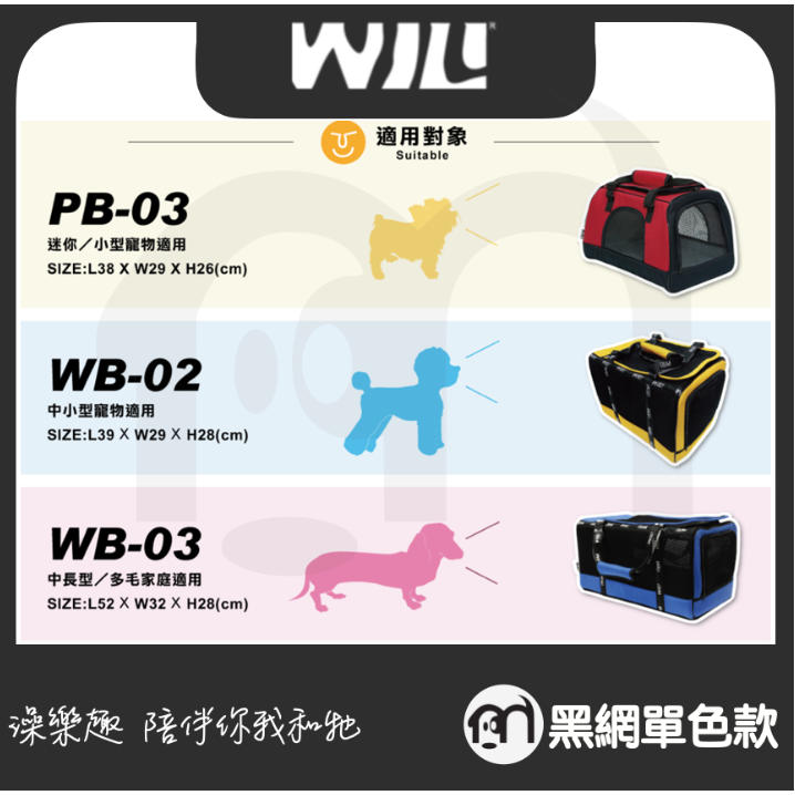 免運◤WILL設計WB03+PB03大小推車組+寵物用品 萬搭設計 雙層可拆式推車＊PB03桃+WB03藍-細節圖6