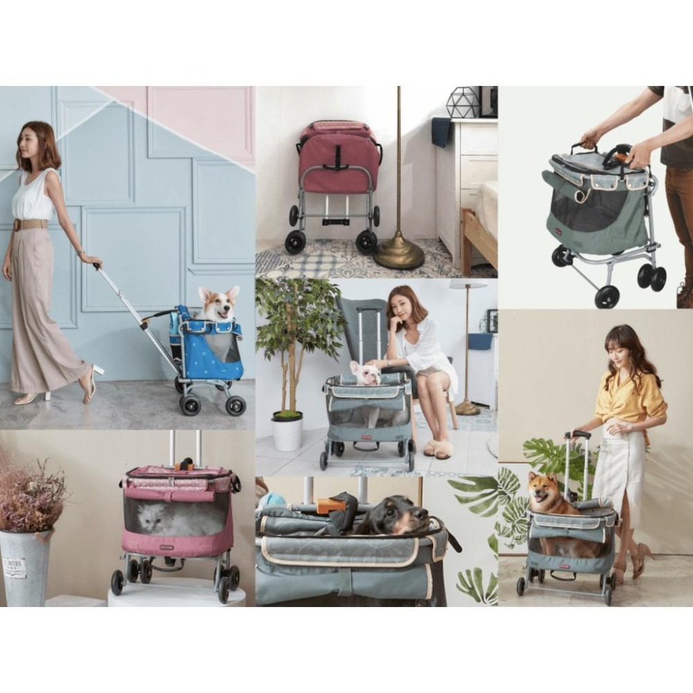 免運【出清特價】可乘載15公斤》PETSTTRO沛德奧［輕旅行二代加大型寵物推車，215A，3種顏色］-細節圖6