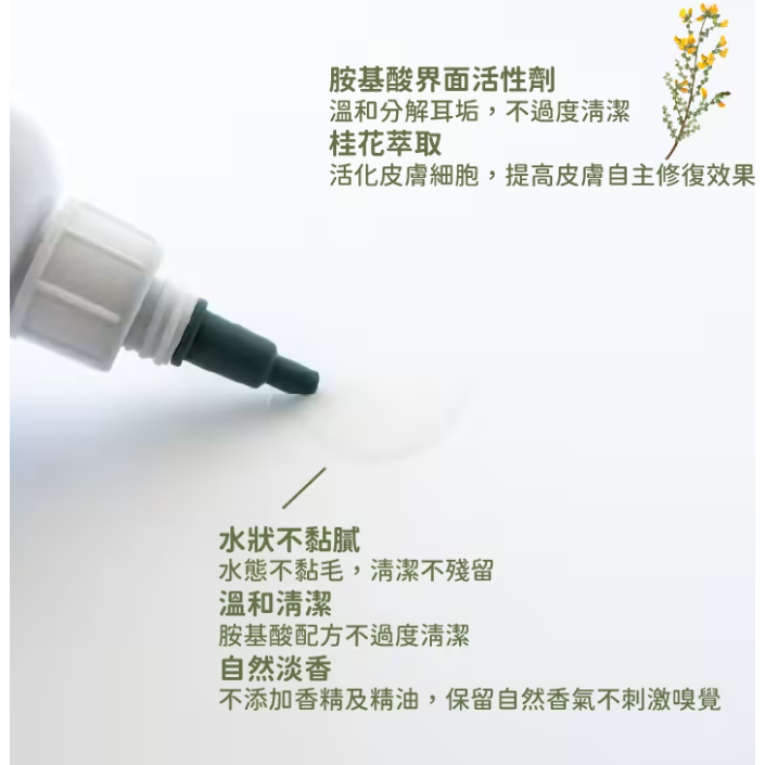 SUISA蘇依沙 寵物自然香潔耳液｜犬貓洗耳液 狗狗貓咪耳朵清潔 耳垢清潔 日常耳部護理 60ml/100ml-細節圖3