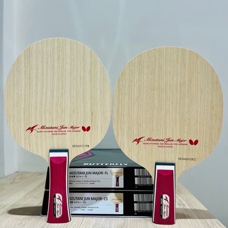 《桌球88》現貨🇯🇵日本製 BUTTERFLY 蝴蝶 水谷隼 純木五夾 水谷純木 桌球拍 水谷隼純木 FL-細節圖2