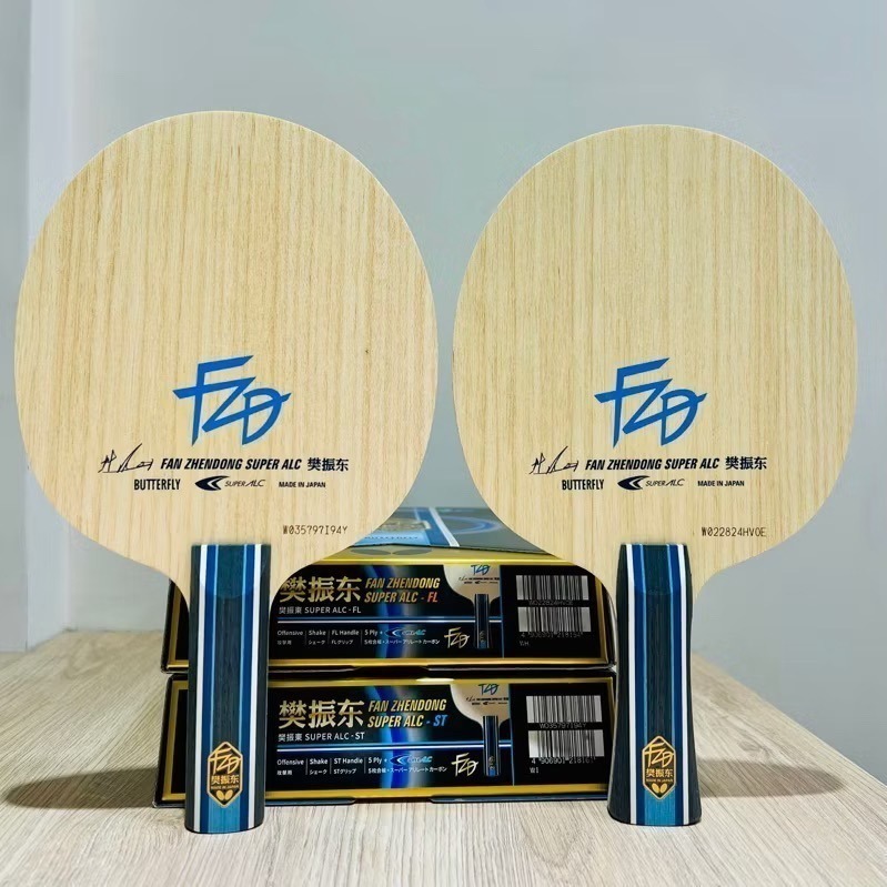 《桌球88》現貨日版 日本製 Butterfly 樊振東 SALC 蝴蝶 樊振東 SUPER ALC 桌球拍-細節圖2