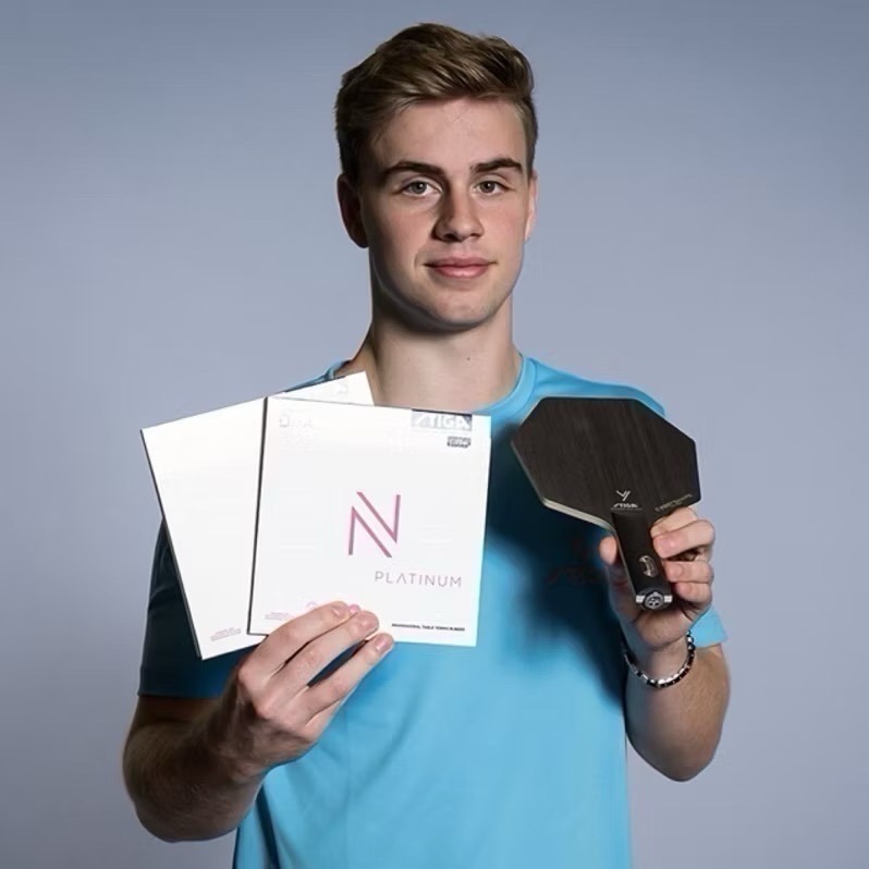 《桌球88》現貨德國製 莫雷高德使用 STIGA 白金 DNA  XH H M S DNA PLATINUM 桌球膠皮-細節圖2