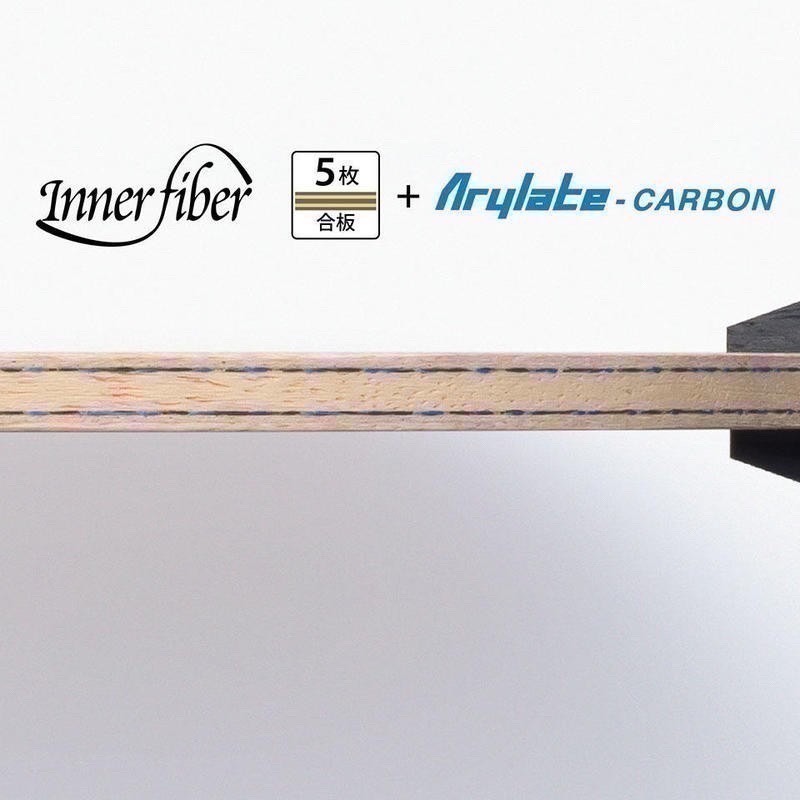 《桌球88》現貨日版 日本製 Butterfly 蝴蝶 張本智和 ALC Innerforce ALC 蝴蝶 張本Alc-細節圖4