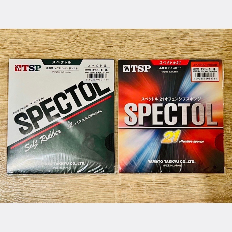 《桌球88》全新現貨日版 TSP SPECTOL 21 日本製短顆粒膠皮 生膠 Victas S1-細節圖2