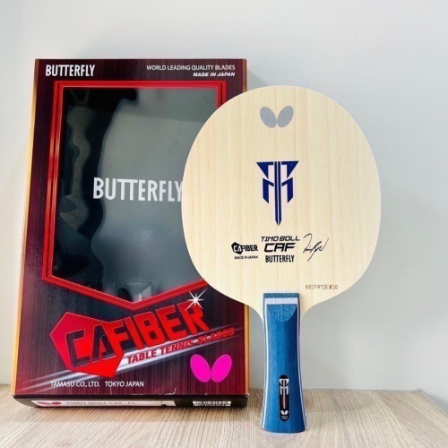 《桌球88》現貨日版 Butterfly Timo Boll CAF 蝴蝶 波爾 CAF CAFIBER 桌球拍